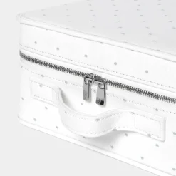 Valise bébé coton - blanc doux jacadi