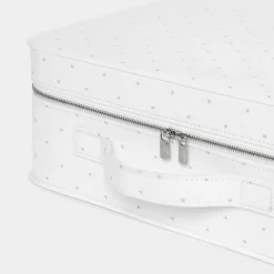 Valise bébé coton - blanc doux jacadi
