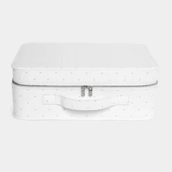 Valise bébé coton - blanc doux jacadi