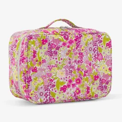 Valise en tissu Liberty - rose/multicolore