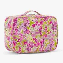 Valise en tissu Liberty - rose/multicolore