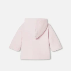 Veste bébé fille doublée - rose pale jacadi