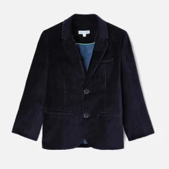 Veste enfant garçon en velours - marine jacadi