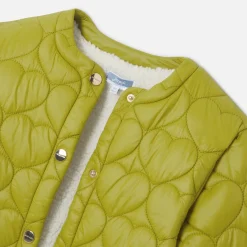 Veste mi-saison enfant fille - cumin